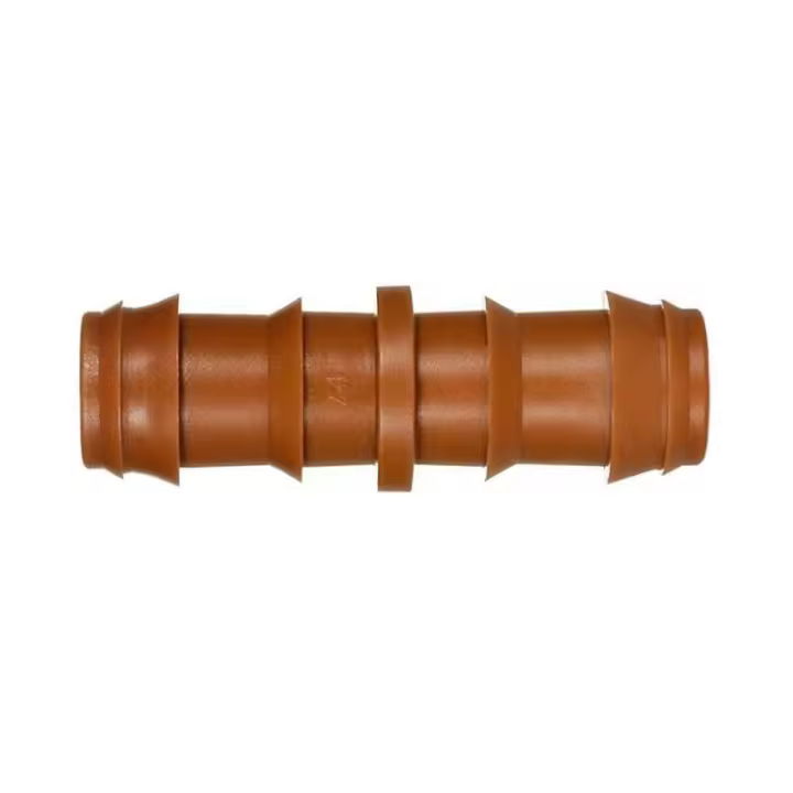 Suinga Enlace Riego por Goteo 16mm Marrón para Jardinería y Agricultura - 1