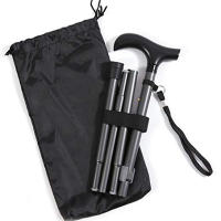 Bolsa Portátil Para Paseos Al Aire Libre Senderismo Camping Bastones De Caminar Almacenamiento De Bastón Plegable Duradero Con Cierre De Cordón - details 0