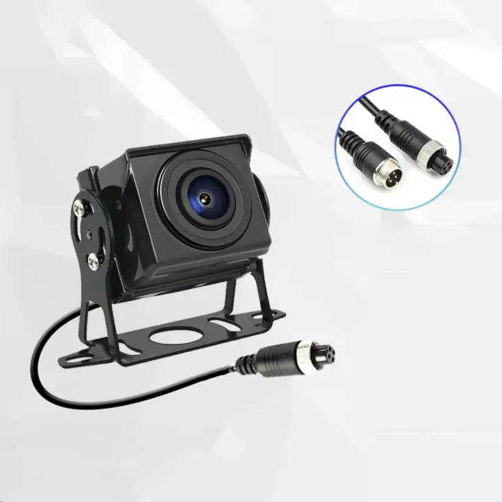 Cámara De Retrovisión HD 1080P Con Lente Fisheye Y Visión Nocturna Para Coche Bus Cámara Trasera Reversible 170 Grados Ancho - 1