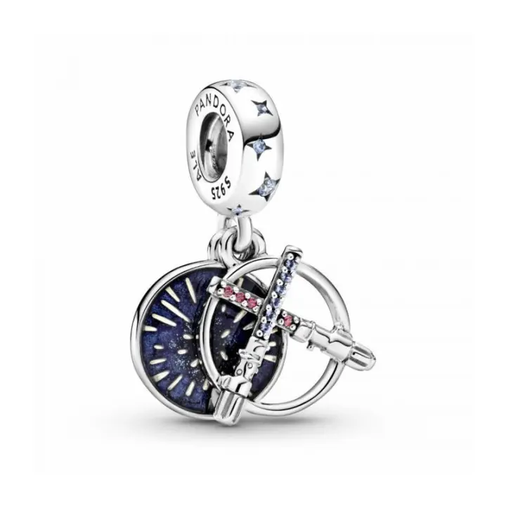 Charm colgante en plata de ley Espadas Láser de Star Wars Pandora - 799252C01 - 1