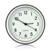 Reloj De Coche Miniatura Adhesivo Interno Para Automóviles Reloj De Cuarzo Digital De 40mm Ornamento De Auto Para Mecánicos - details 2