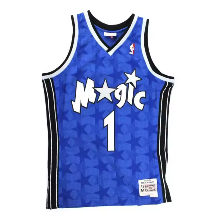 Camiseta Tracy Mcgrady con Orlando Magic NBA Swingman Road Jersey Azul. - 1