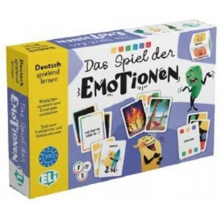 Libro DAS SPIEL DER EMOTIONEN.(JUEGOS EN ALEMAN). Editorial ELI Año 2022 Autor  ISBN 9788853634382 - 1