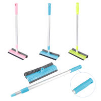 Limpia Ventanas 2 En 1 Cepillo Limpiador De Casa Herramientas De Limpieza Con Varita Telescópica Esponja Escobilla Para Vidrio Ajustable - details 10
