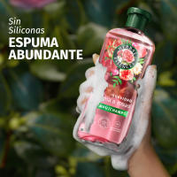 Herbal Essences | Suavidad Champú Aroma A Rosas. Ayuda A Suavizar E Hidratar El Pelo Seco. Con Esencia De Rosas. De Origen Natural*. Sin Siliconas, Vegano Y No Testado En Animales 6x350ML - details 2