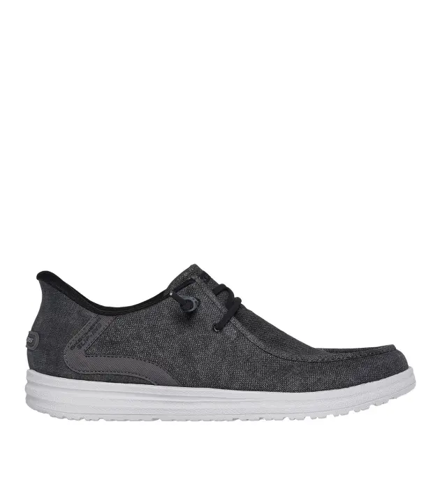 BLUCHER DE LONA NEGRO SKECHERS Slip-ins Relaxed Fit: Melson - Coronado 210959 - 1