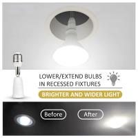 Soporte De Bombilla LED E27 Con Divisor 2 En 1/3 En 1/4 En 1/5 En 1 Soporte De Bombilla Base Socket Adaptador De Luz Para Lámparas - details 12
