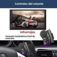 Reproductor Multimedia MP5 Para Coche HIPPBQCC 7 Pulgadas Pantalla Táctil FM ISO Entrada Auxiliar Bluetooth USB Línea De Espejo Universal 1 Din - details 2