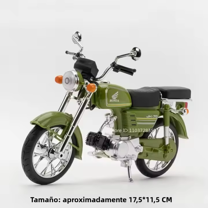 Honda JH-70 Mini Moto Diecast 1:12 Para Niños Con Sonido Luz Y Absorción De Choque Metal Coche De Juguete Monkey Carrocería De Aleación Fuerte Y Duradera - 1