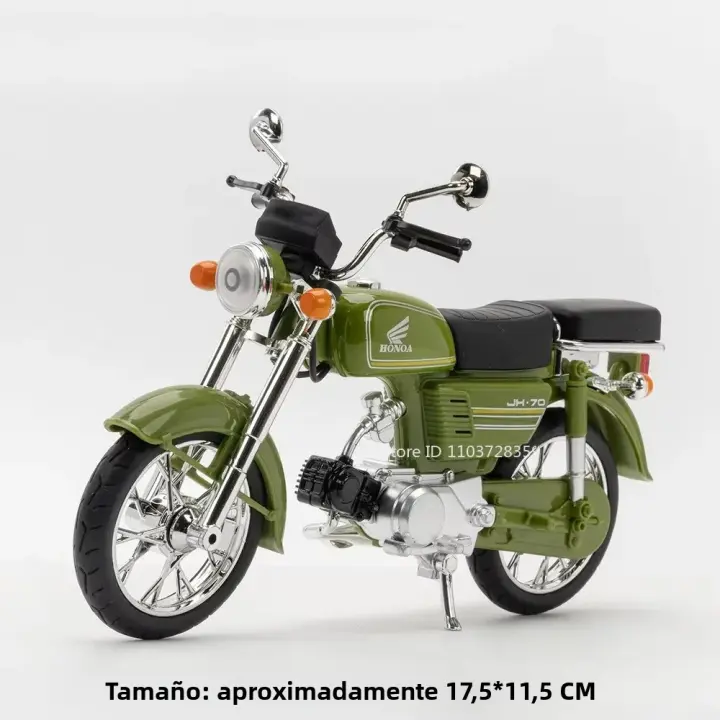 Honda JH-70 Mini Moto Diecast 1:12 Para Niños Con Sonido Luz Y Absorción De Choque Metal Coche De Juguete Monkey Carrocería De Aleación Fuerte Y Duradera - 1