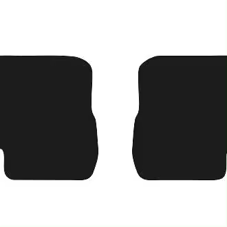 Alfombrillas traseras para: Daihatsu Cuore VII L276 hatchback 2007- - 1