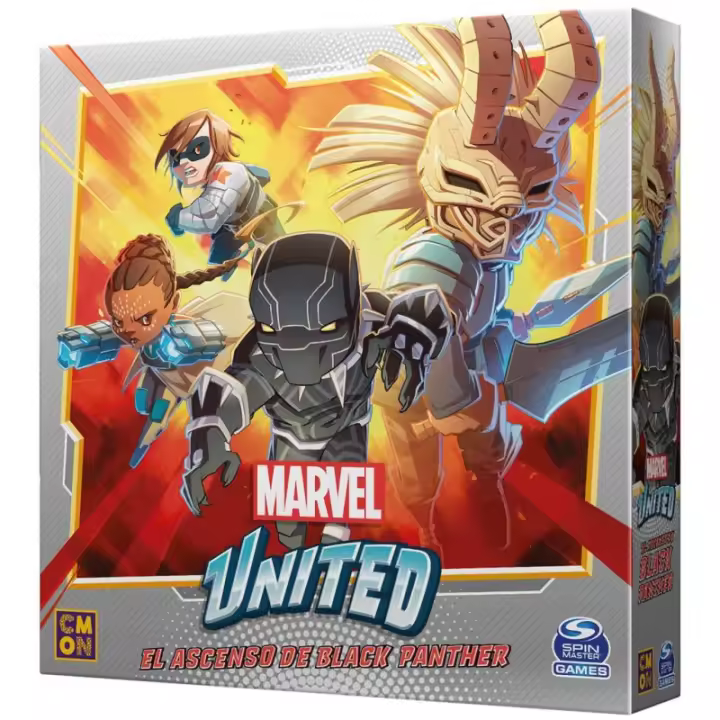 Juego de Mesa Marvel El Ascenso de Black Panther PEGI 10 Aquamarine Games Juegos - 1