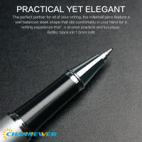 STONEGO Pluma De Acero Inoxidable Signature En Negro Punto Medio (1.0mm) Pluma Bolígrafo Suave Regalo De Papelería - details 0