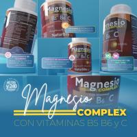 Magnesio Complex de NaturBite. Citrato y Bisglicinato de Magnesio con vitaminas B5, B6 y C. de NaturBite. Nuestra formula mas completa y con más amplio espectro de uso. Esencial en tu rutina de cuidado diario - details 2