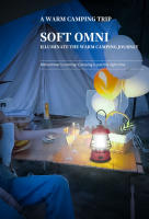 Lámpara De Camping Portátil Retro Con Gancho Y Pilas AA Luz LED Para Exteriores Y Acampar Fuente De Energía Recargable Dimmer Sin Químicos Peligrosos - details 4