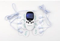 Masajeador Eléctrico De Fisioterapia Dual Canales Para Relajar Musculos Con 8 Almohadillas De Electrodo Gel Terapia De Cuidado De Salud - details 12