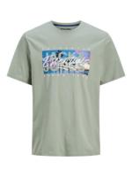 Jack & Jones New 25 Hombre Pack 2 camisetas de algódon Mod JJCOLTON PHOTOPRINT , algodón de 150 grs ideal Primavera Verano , Moda Casual Informal REF 268438 - details 6