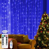 Luces De Cinta USB Para Cortina 6/4/3M 8 Modos Luz De Navidad Para Dormitorio Casa Árbol De Navidad Decoración De Boda Fiesta - details 16