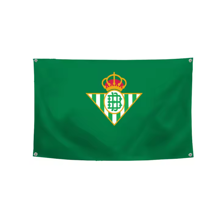 Bandeera Decorativa Betis Con Cuatro Agujeros Y Banderas Para Exterior Decoración De Pared Aesthetic Divertida Para Jardín - 1