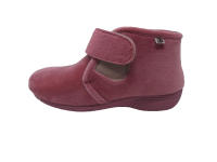 Zapatilla de estar por casa/Mujer/Berevëre/Suapel/Suela Goma/Cuña 3 cm/Tipo Botin/Cierre Fácil/Colores: Fresa/Gris - details 9