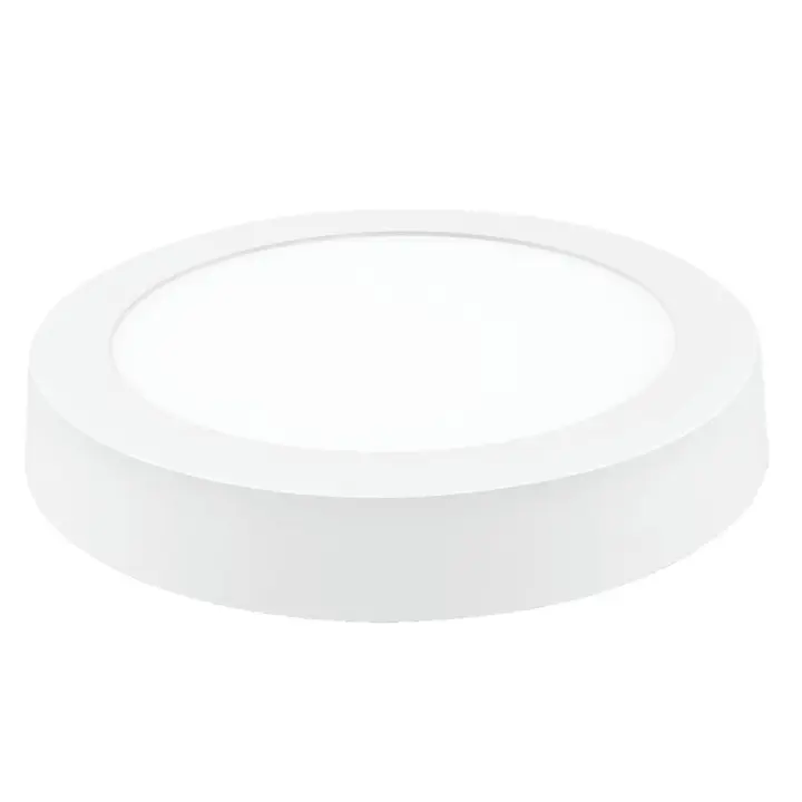Downlight LED Superficie Redondo Blanco 18W Fría Matel - 1