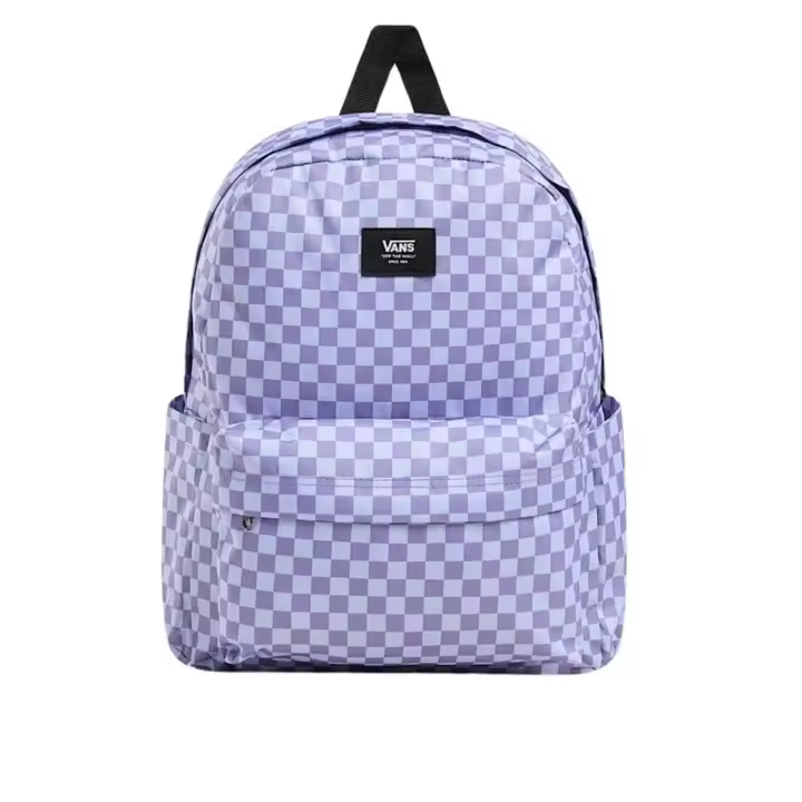 Mochila Vans Old Skool Checkboard Unisex Violeta - 1