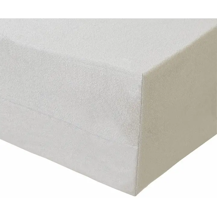 Purpura Home - Funda de Colchón Elástica con Cremallera y Rizo 100% Algodón Modelo Hera - 1