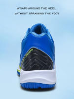 Zapatos De Voleibol Profesionales Para Hombres Y Mujeres Zapatillas Deportivas Transpirables Antideslizantes Para Tenis Y Badminton Material Superior De Malla Y Microfibra Suela De Goma - details 3