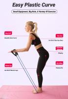 Banda De Resistencia Con Manijas Para Remo 10-30LB Ejercicio De Fuerza Para Hombres Y Mujeres Equipo De Entrenamiento En Casa - details 4