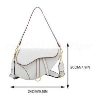 Bolso De Hombro Pequeño De Cuero PU Impermeable Para Mujer Mini Bolso Hobo Sólido Bolso De Silla Bolso De Mano Top Para Damas - details 9