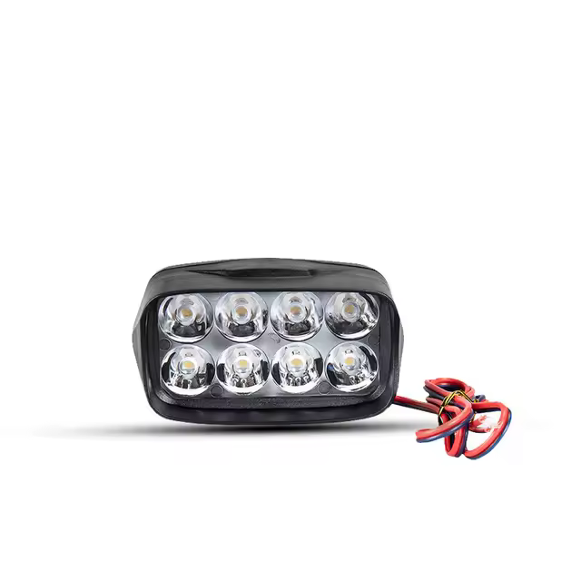 Faros De Motocicleta LED 8 12 16 Altura De Luz Brillante Para Scooter Y Autocicleta Bombilla Modificada Luz De Trabajo Y Conducción - 1