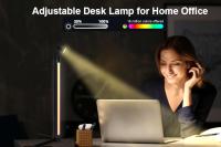 Lámpara De Piso LED RGB Con Lámpara De Punto Y Control Remoto Y APP Sincronización De Música Iluminación De Ambiente Para Sala De Estar - details 1