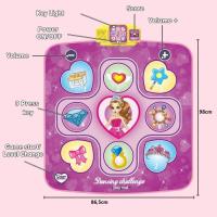 Tapete musical de baile LED para niñas de 3 a 8 años - Marca KAKOO - Morado - details 2
