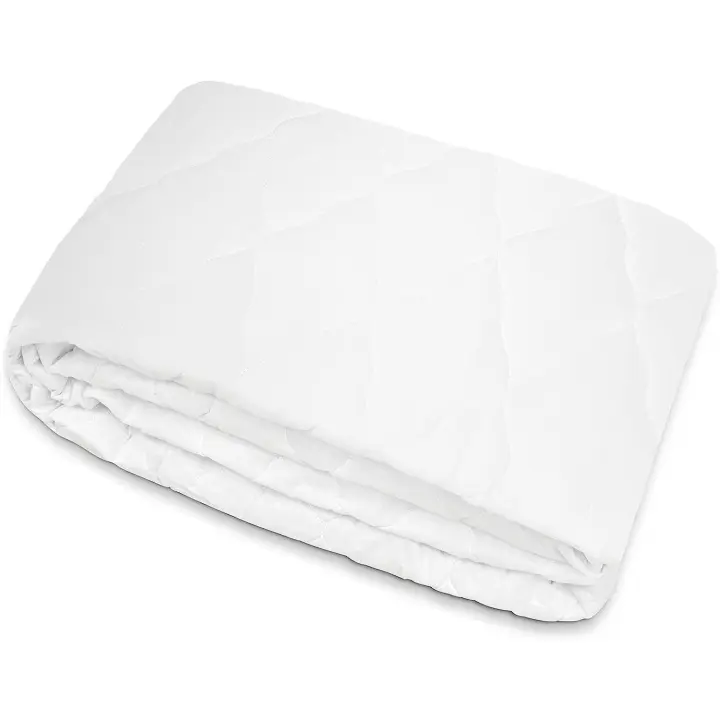 DECASATEXTIL®- Protector de colchon Acolchado Reversible -NO IMPERMEABLE -Transpirable,hipoalergénico, antiácaros.- Cubre colchon Ajustable. - 1