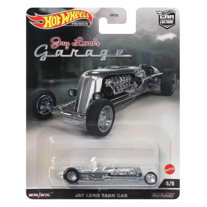 Hot Wheels Premium Jay Leno Garage Tank Car 5/5 - 1
