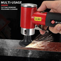 Grinder De Aire Pneumático Angulo 15000rpm Con Bloqueo De Rol Y Discos De Lijado Para Polimorfismo Y Tratamiento De Superficies - details 1