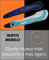 Bolígrafo 3D CAELLUMA Azul Oscuro Alta Calidad 36m Filamento Accesorios Completos - details 2