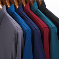 Camisa Polo De Verano Para Hombres 2024 Color Sólido Estilo Casual Comodidad Y Transpirabilidad Alta Calidad Polyester - details 18