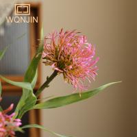 1PC Flor De Almohadilla De Agujas Simulada Planta Verde Artificial Decoración Para El Hogar Y Bodas Adorno Floral Artificial - details 5
