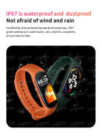 M7 smart bracelet, color screen sports bracelet, multifunctional bracelet with pedometer, heart rate, blood pressure, sleep music - details 6