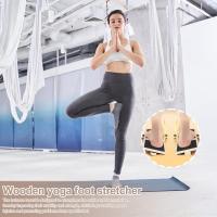 Tablero De Equilibrio De Madera Para Fortalecimiento Del Pie Antideslizante Para Ejercicios De Estabilidad Y Postura Después De Un Tobillazo - details 0