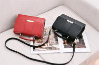 Bolso De Hombro Para Mujer En Color Sólido Con Arrastre Bolso De Mano De Cuero Con Bolsillo Y Cierre De Cubierta Moda Versátil - details 5