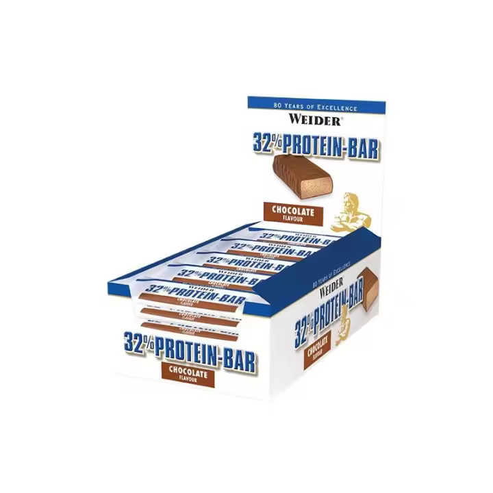 32% Protein Bar Caja 12x60gr - Weider - 1