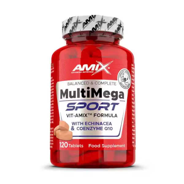 Amix Nutrition Multi Mega Sport Stack 120 Caps - Fórmula Completa y Equilibrada de Vitaminas y Minerales - 1
