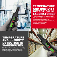 HABOTEST HT62 4-en-1 Termómetro Y Higrómetro Digital Portátil Medidor De Temperatura Y Humedad Pluma Para Uso Doméstico - details 13