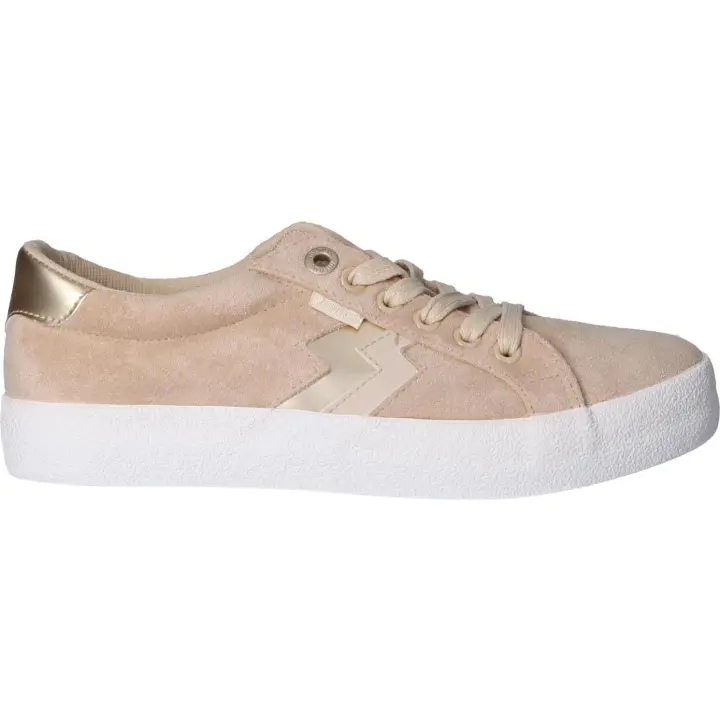 Deportivas de Mujer MTNG 69596 C44932 SOFTMET BEIGE - 1