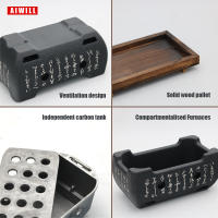 AIWILL Barbacoa Portátil Grill Asador De Carbón Para Comida Coreana Horno De Cocina Familiar Reutilizable Para Exteriores - details 6