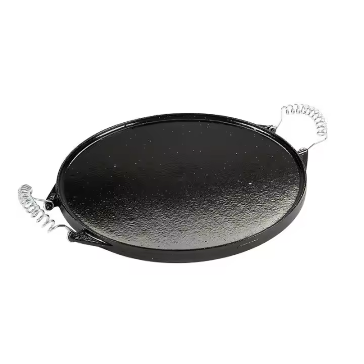 Garcima Plancha Hierro Fundido Redonda Esmaltada Ø 52 Cm - Alta Durabilidad - 1
