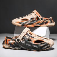 Sandalias De Verano Para Hombre Y Mujer Con Patrón De Camuflaje Plataforma Exterior Zapatillas De Playa Suaves EVA Para Interior Casa Sandalias De Tacón Plano Estilo Casual - details 14