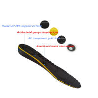 Almohadilla De Zapato Ortopédica De Aumento De Altura Invisible Para Hombres Y Mujeres Con Masaje Magnético Alivio Del Dolor Podología Absorbente De Sudor Transpirable Soporte Del Arco - details 1